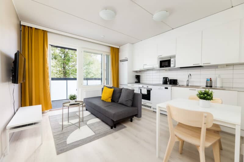 Hiisi Homes Riihimäki Standard-huoneisto, 1 makuuhuone