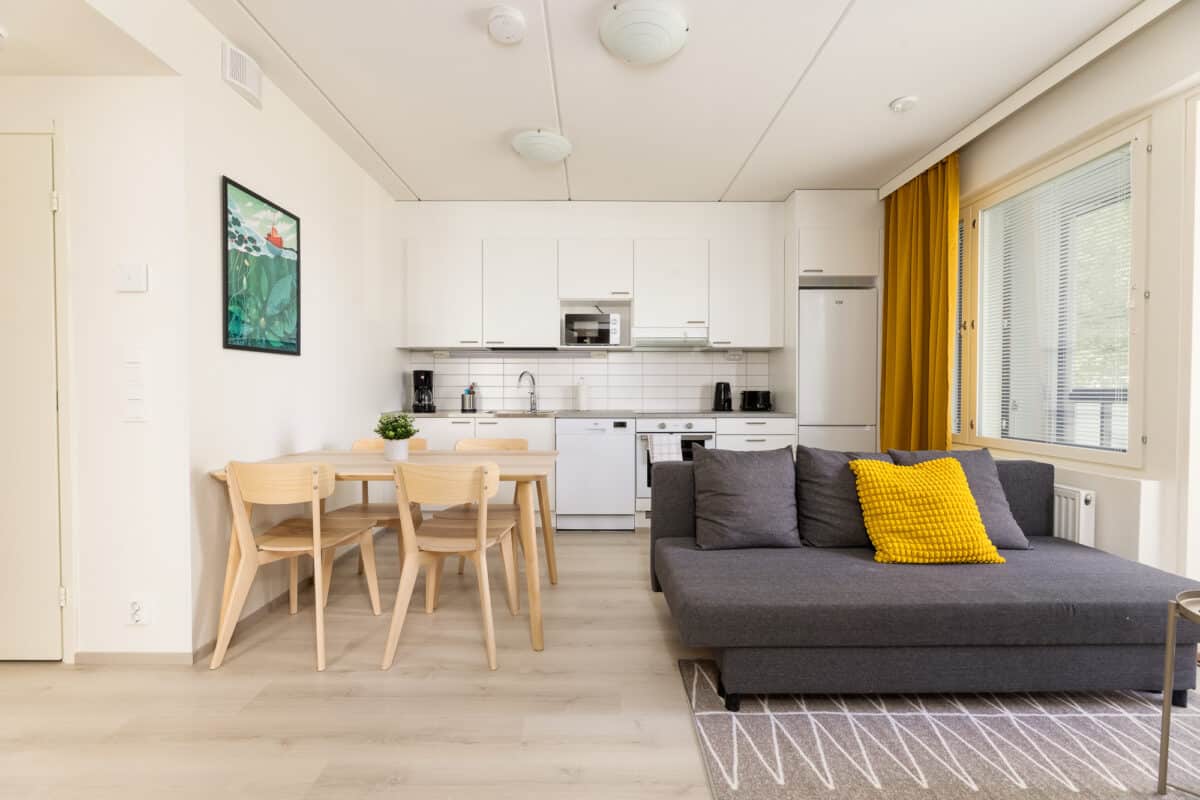 Hiisi Homes Riihimäki Standard-huoneisto, 2 makuuhuonetta