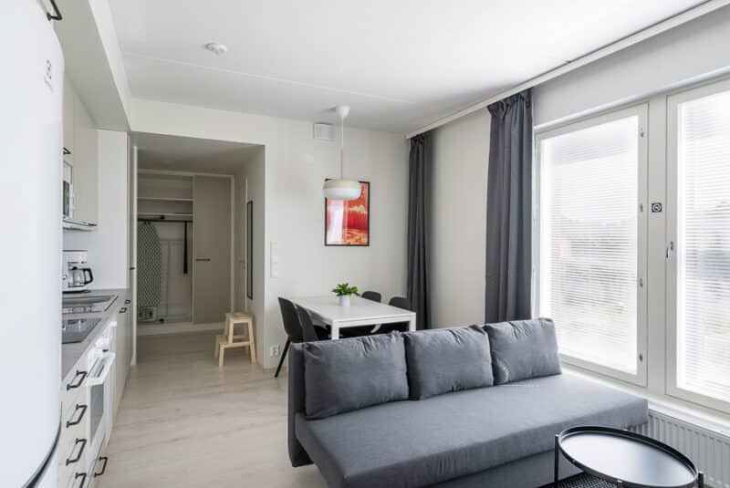 Hiisi Homes Kirkkonummi Masala Seppä kahden makuuhuoneen huoneisto