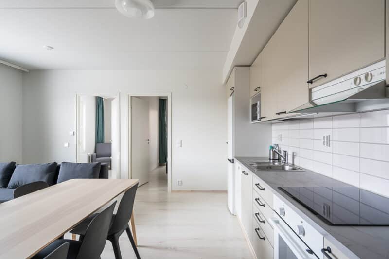 Hiisi Homes Kirkkonummi Masala Seppä kolmen makuuhuoneen huoneisto