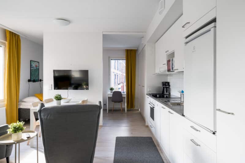 Standard-huoneisto, 1 makuuhuone, parveke | 3 vuodetta | 2 nojatuolia
