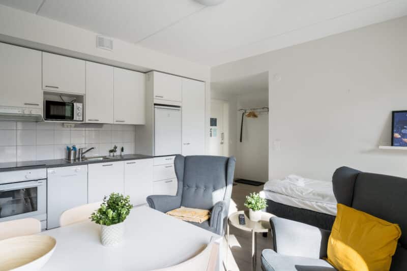 Standard-huoneisto, 1 makuuhuone, parveke | 3 vuodetta | 2 nojatuolia