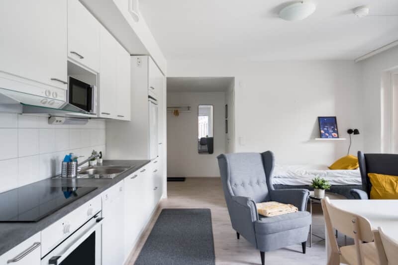 Standard-huoneisto, 1 makuuhuone, parveke | 3 vuodetta | 2 nojatuolia