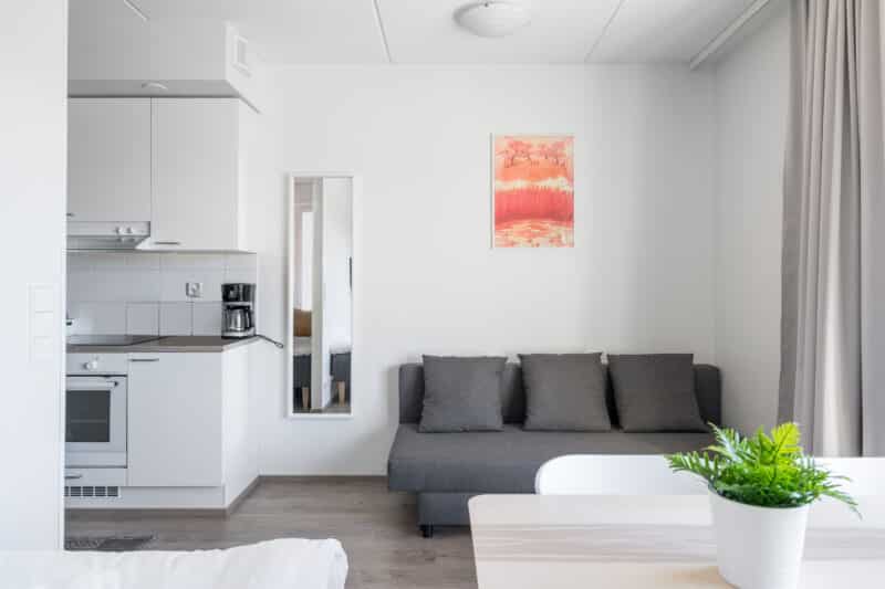 Hiisi Homes Kirkkonummi Masala Seppä Standard-huoneisto, 1 makuuhuone | 3 vuodetta | vuodesohva