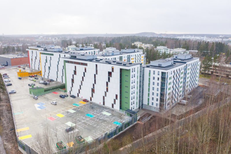 Hiisi Homes Vantaa Kaivoksela kansipaikat