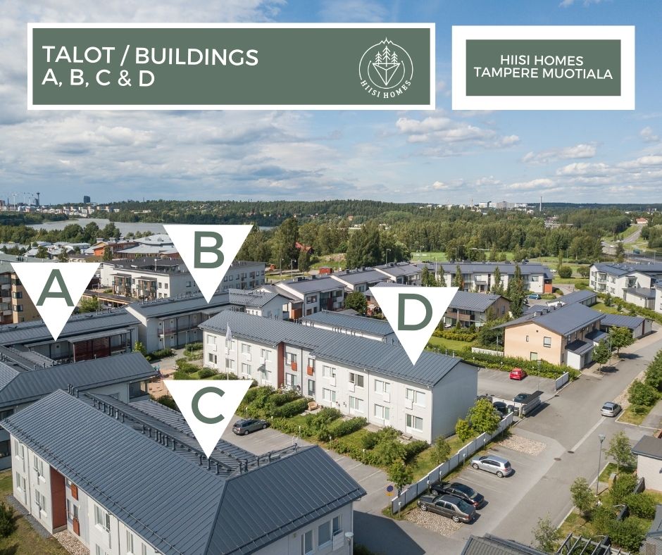 Hiisi Homes Tampere Muotiala - Ruopionkatu 6 - Kohdekartta - Location Map