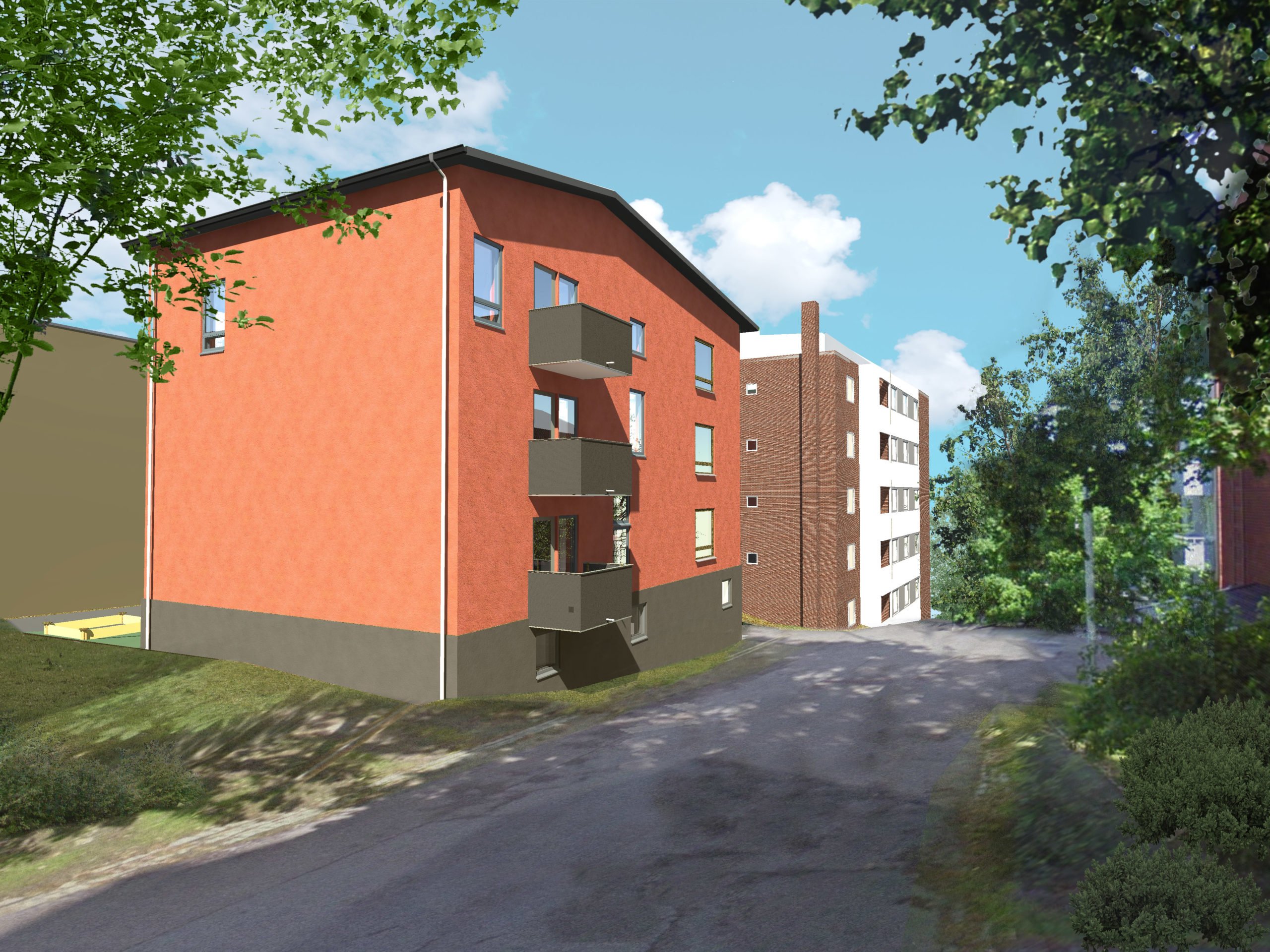 Saapuminen pys  k  inti Hiisi Homes Tampere Armonkallio
