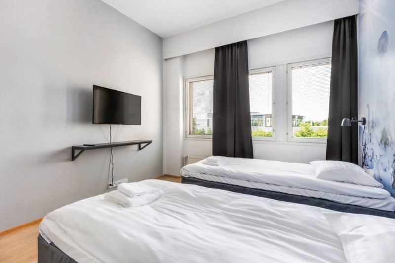 Hiisi Hotel Lohja - Standard-huone, erilliset vuoteet 1