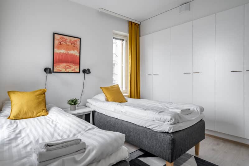 Hiisi Homes Turku Ratapiha | Standard-huoneisto, 2 makuuhuonetta, parveke
