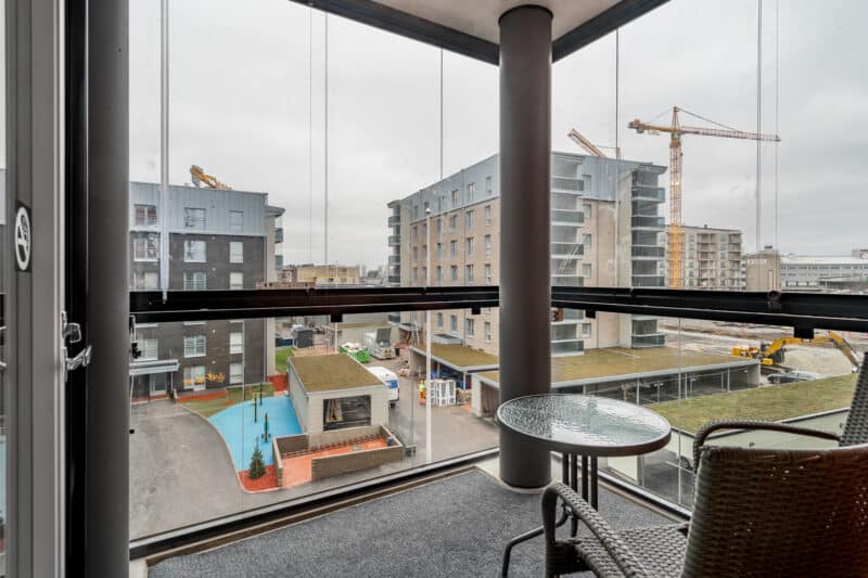 Hiisi Homes Turku Ratapiha | Standard-huoneisto, 2 makuuhuonetta, parveke