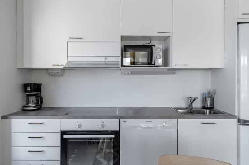 Hiisi Homes Turku Ratapiha - Standard-huoneisto, 2 makuuhuonetta | 3 sänkyä | vuodesohva