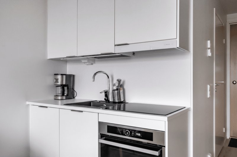 Hiisi Homes Turku Herttuankulma - Studio Apartment | 2 Single Beds | Arm Chair