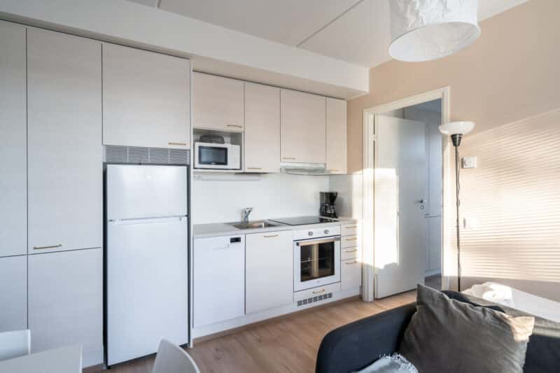 Hiisi Homes Porvoo Toukovuori - Standard Apartment, 1 Bedroom, Balcony | 3 Single Beds | Sofa