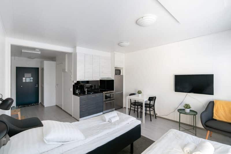 Hiisi Homes Sipoo Söderkulla - Studio Apartment, Sauna & Balcony