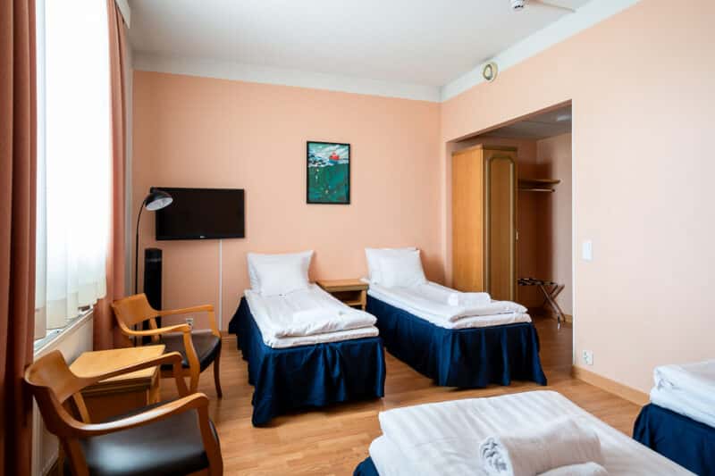 Hiisi Hotel Turku Seaport Standard Quadruple Room