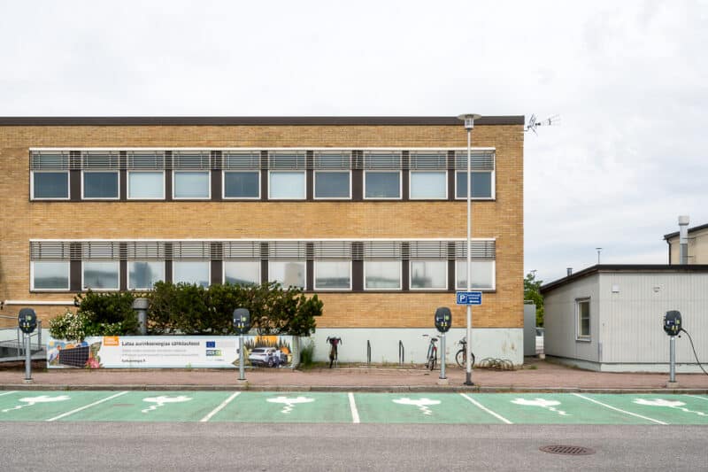 Hiisi Hotel Turku Seaport Electric Vehicle Charging Next Door