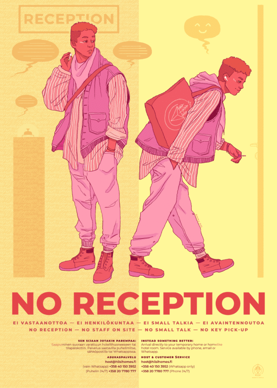 Hiisi Art | No Breakfast 50 x 70