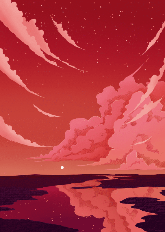 Hiisi Art | Taivas 50 x 70