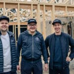 Hiisin yrittäjät Niklas Eriksson, Ari Lapveteläinen ja Markus Veikkolainen